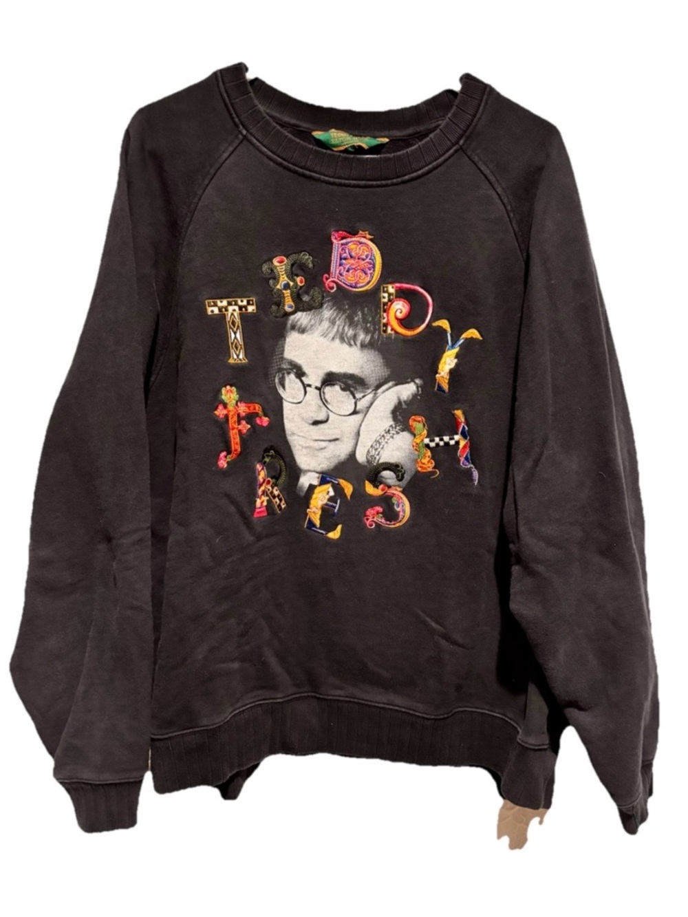 Teddy Fresh x Elton John collaboration sweatshirt